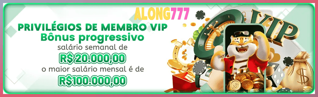 ALONG777 bônus — cashback 15 por cento e níveis VIP